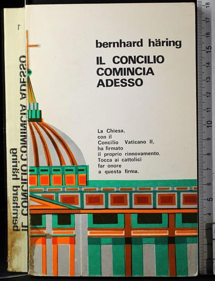 Il concilio comincia adesso - Bernhard Häring - copertina
