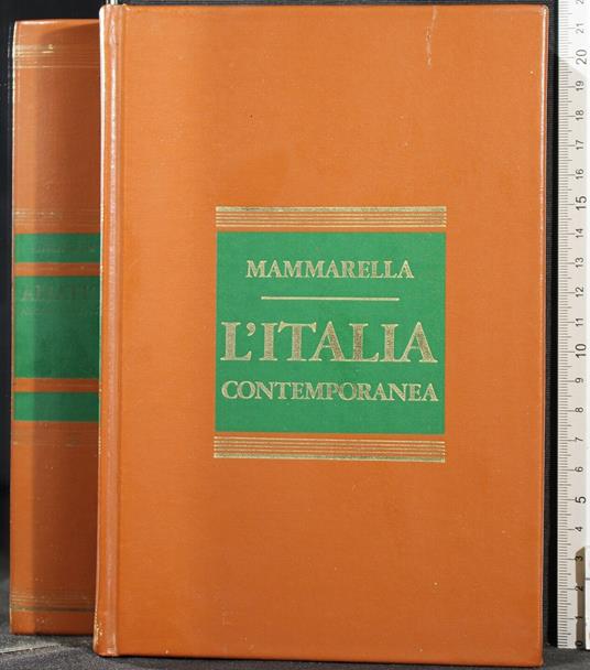 L' Italia Contemporanea - Giuseppe Mammarella - copertina