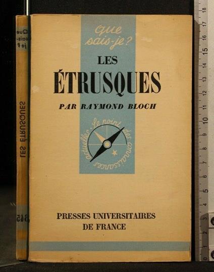 Les Etrusques - Raymond Bloch - copertina