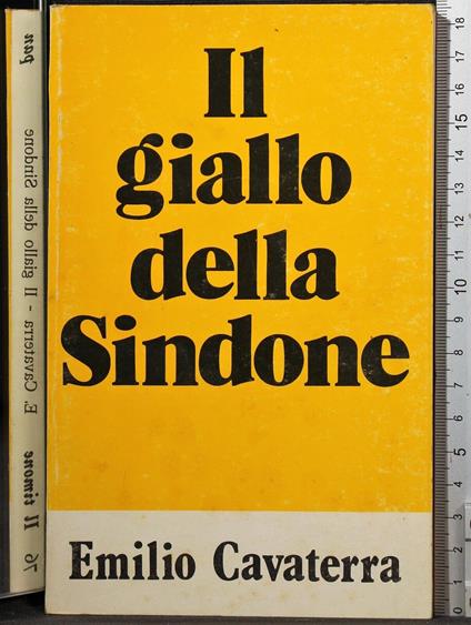 Il giallo della Sindone - Emilio Cavaterra - copertina