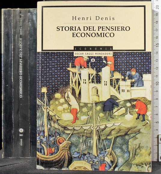 Storia del pensiero economico. Vol 1 - Henri Denis - copertina