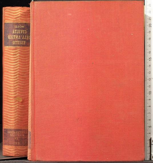 Civiltà dell'antico Egitto - Gianfranco Nolli - copertina