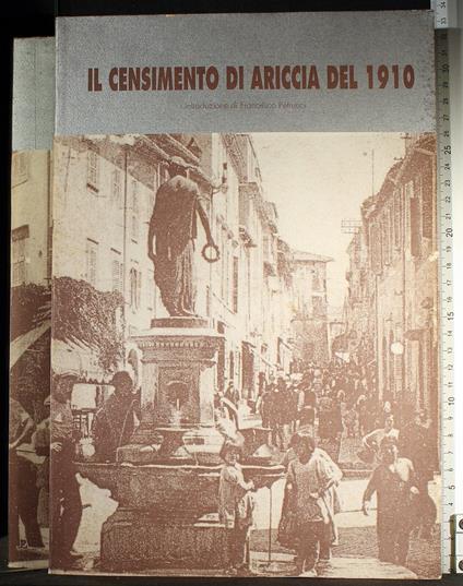 Il censimento di Ariccia del 1910 - Petrucci - copertina
