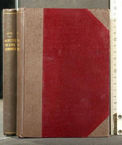 Lezioni di Storia Civile Ed Economica Vol 1 - Silva - copertina