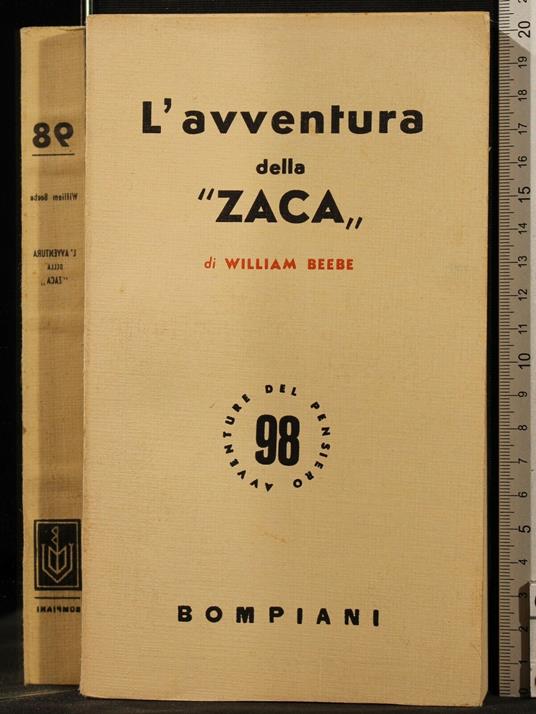 L' Avventura Della - William Beebe - copertina