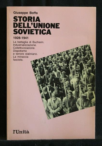 Storia Dell'Unione Sovietica 1928-1941 - Giuseppe Boffa - copertina