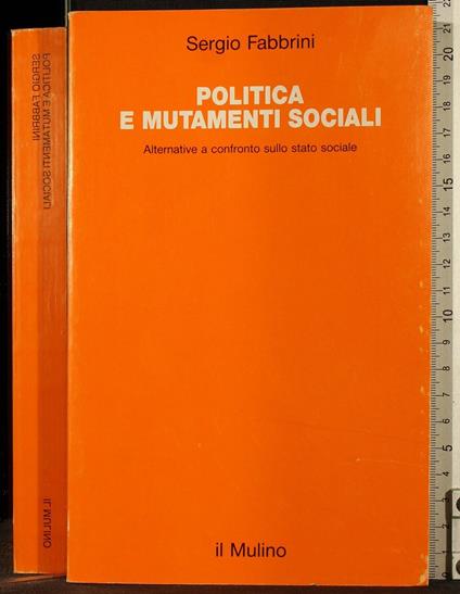 Politica e mutamenti sociali - Sergio Fabbrini - copertina