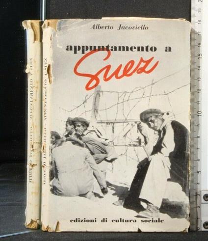 Appuntamento a Suez - Alberto Jacoviello - copertina