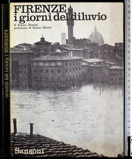 Firenze i giorni di diluvio - Franco Nencini - copertina