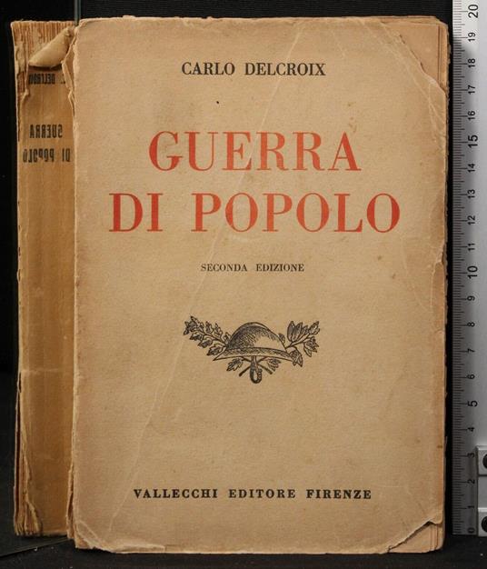 Guerra di popolo - Carlo Delcroix - copertina
