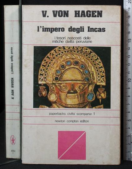 L' impero degli Incas - Victor von Hagen - copertina