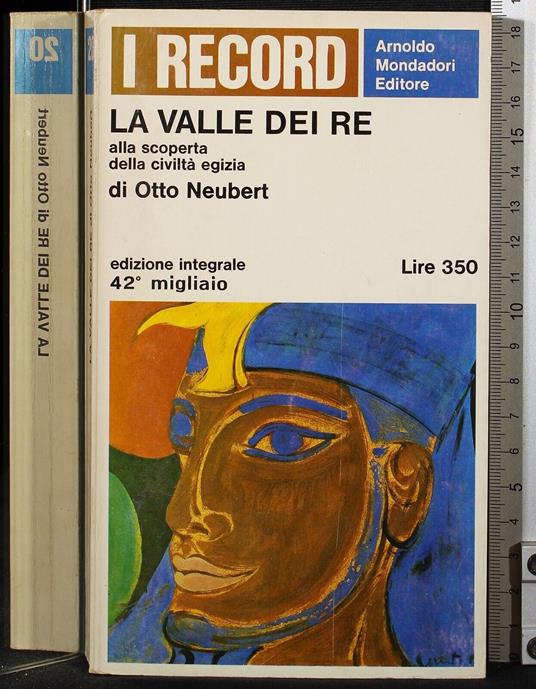 La valle dei re - Otto Neubert - copertina