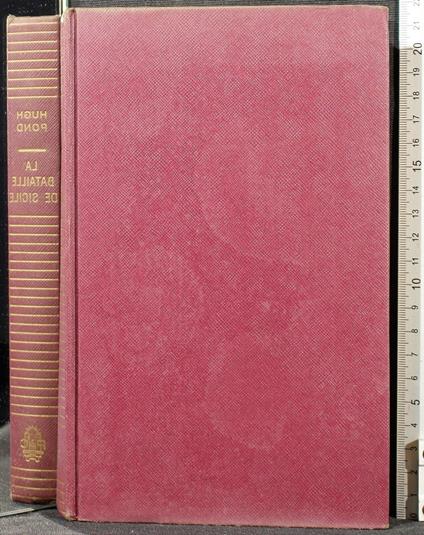 La bataille de Sicile - Hugh Pond - copertina