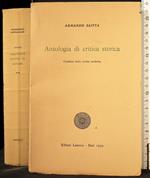 Antologia di critica storica Vol II