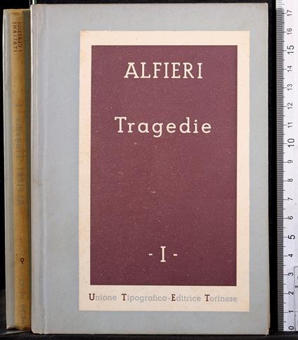 Tragedie. Vol 1 - Paola Alfieri - copertina