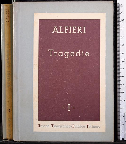 Tragedie. Vol 1 - Paola Alfieri - copertina