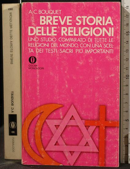 Breve Storia Delle Religioni - Alan C. Bouquet - copertina