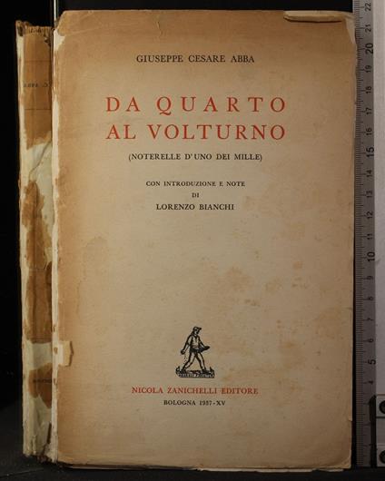 Da quarto al volturno - Giuseppe Cesare - copertina