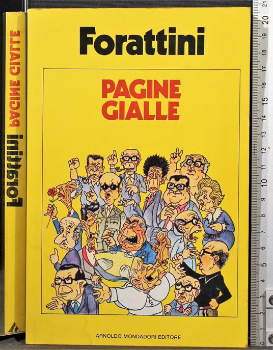 Pagine gialle - Enrico Forattini - copertina