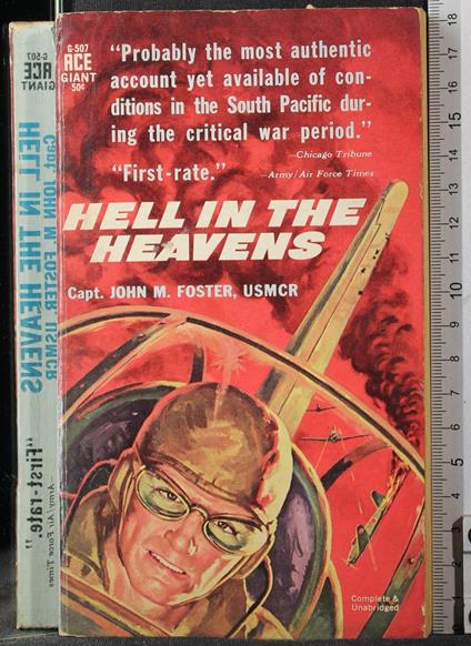 Hell in the heavens - Harold R. Foster - copertina