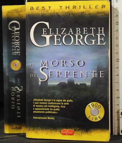 Il morso del serpente - Jean George - copertina