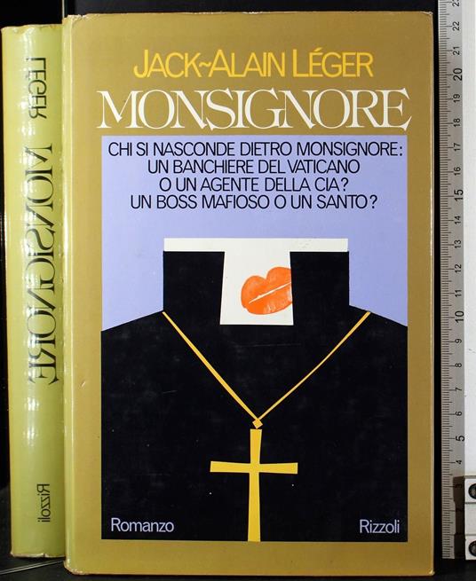 Monsignore - Jack-Alain Léger - copertina