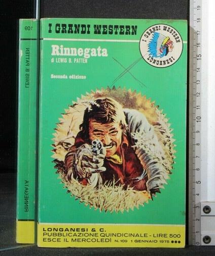 Rinnegata - John Legg - copertina