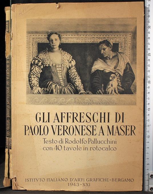 Gli affreschi di Paolo Veronese a Maser - Pacheco - copertina