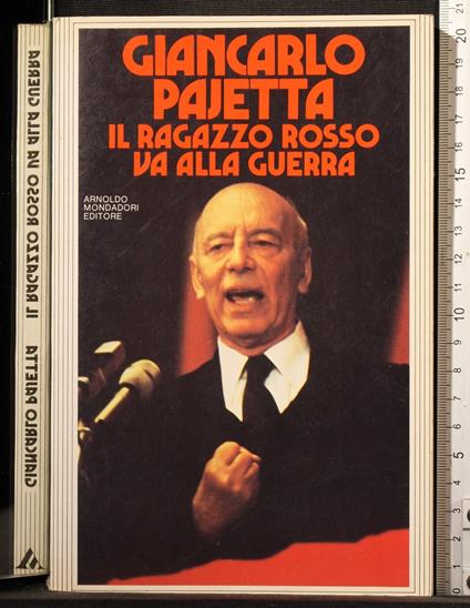 Il ragazzo rosso va alla guerra - Giancarlo Pajetta - copertina