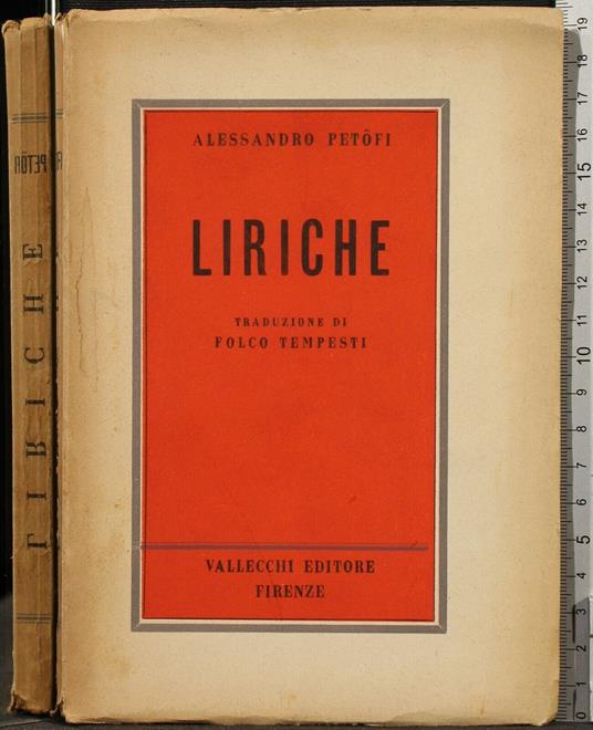 Liriche - Alessandro Petofi - copertina