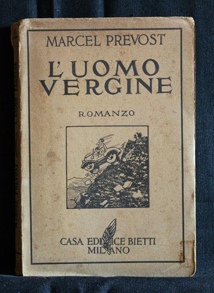 L' Uomo Vergine - Marcel Prévost - copertina