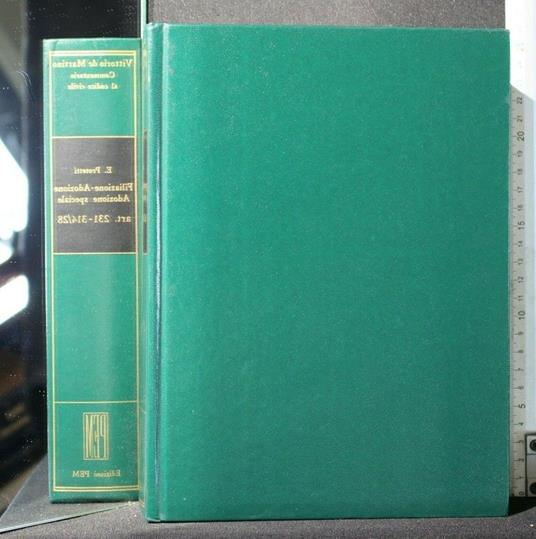 Commentario Teorico - Pratico Al Codice Civile Libro I- Delle Persone e Della Famiglia Filiazione-Adozione-Adozione Speciale Art. 231-314/28 - Cesare Protetti - copertina