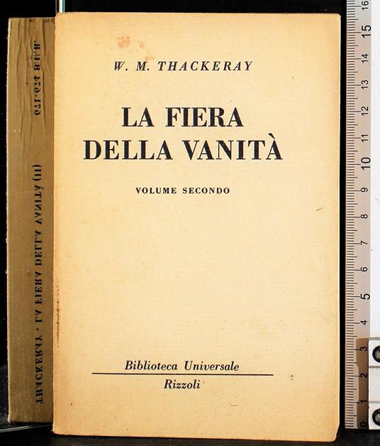 La fiera delle vanità. Vol 2 - William M. Thackeray - copertina