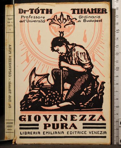 Giovinezza pura - Tòth Tihamér - copertina