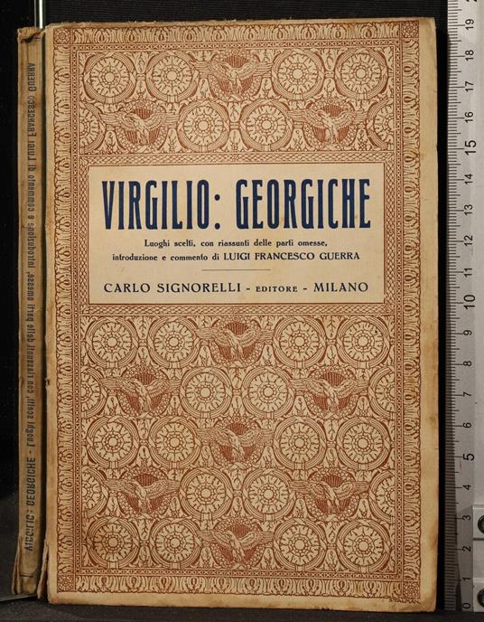 Georgiche - Publio Virgilio Marone - copertina