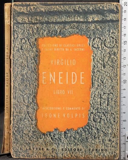 Eneide. Libro VII - Publio Virgilio Marone - copertina
