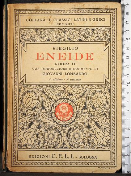 Eneide. Libro II - Publio Virgilio Marone - copertina
