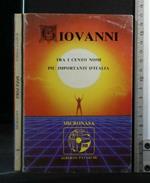 Giovanni tra I Cento Nomi Più Importanti D'Italia