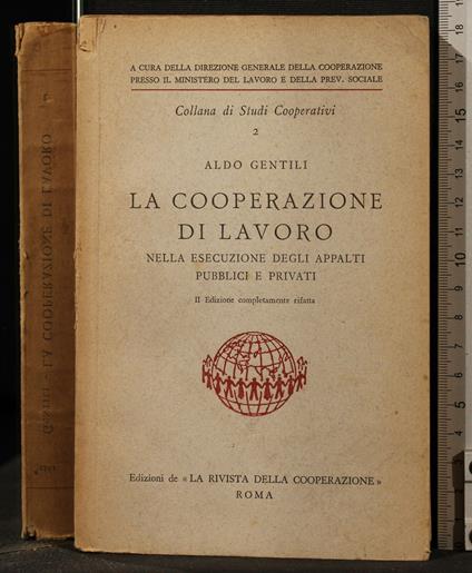 La Cooperazione Di - Cooperazione di di: Aldo Gentili - copertina