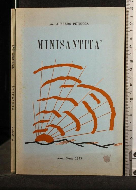 Minisantità - Minisantità di: Alfredo Petricca - copertina