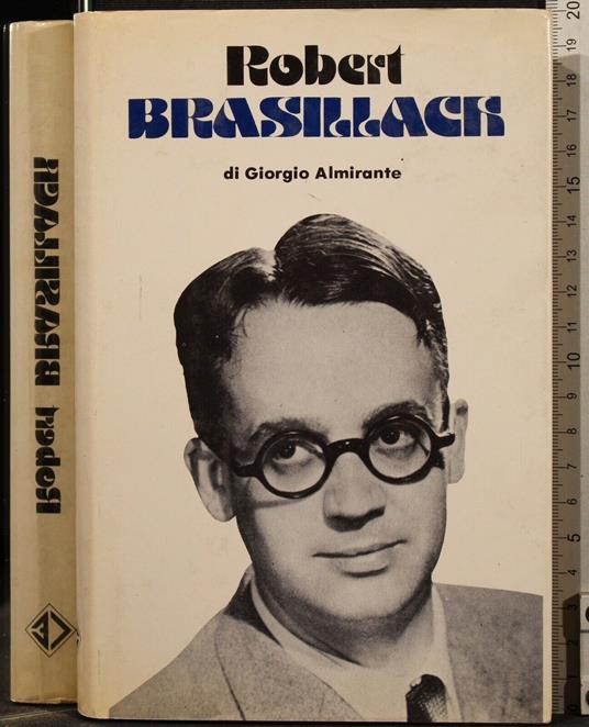 Robert Brasillack - Robert Brasillack di: Almirante - copertina