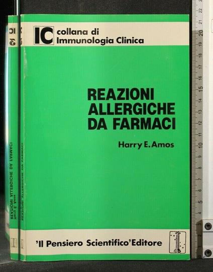 Reazioni Allergiche da Farmaci - Reazioni Allergiche da Farmaci di: Amos - copertina