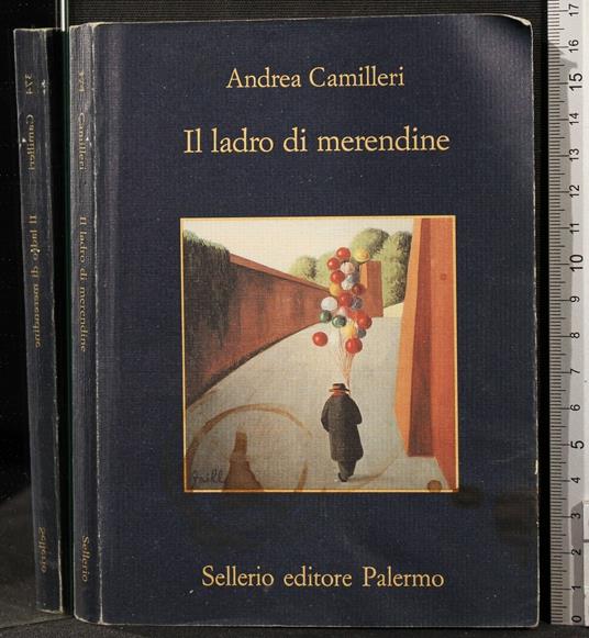 Il Ladro di Merendine - Ladro di Merendine di: Andrea Camileri - copertina