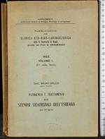 Pubblicazioni clinica otorinolaringologica. 1923. Vol 1
