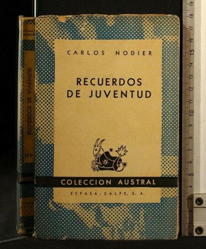 Recuerdos De Juventud - Recuerdos De Juventud di: Carlos Nodier - copertina