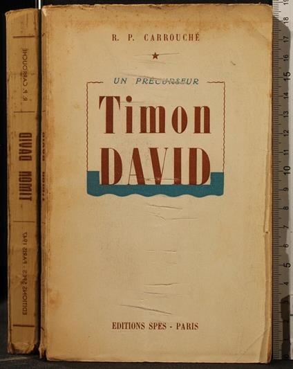Timon David - Timon David di: Carrouché - copertina
