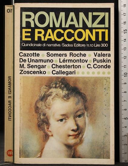 Romanzi E - Romanzi e di: Cazotte - copertina