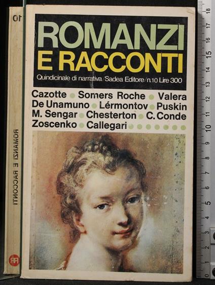 Romanzi E - Romanzi e di: Cazotte - copertina