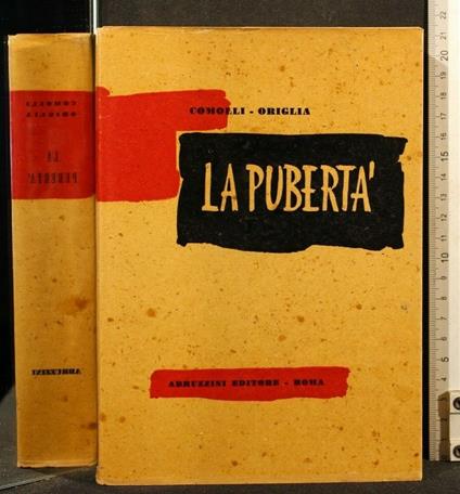 La Pubertà - Pubertà di: Comoli - copertina