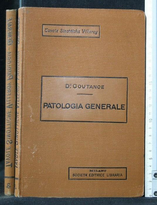 Patologia Generale - Patologia Generale di: Coutance - copertina